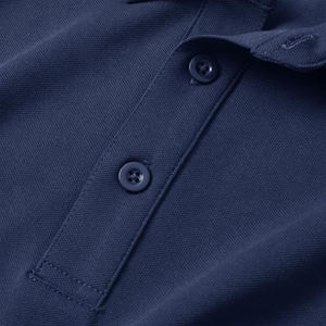 Polos bordados de precio barato de alta calidad para hombres Polos de hombre con cierre de botón de cuello vuelto - Product Image 4