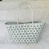 Sac de plage imperméable pour femme, fourre-tout pratique, Design personnalisé, avec poignées, prix bas