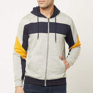 ผู้ผลิต OEM รับผลิตเสื้อฮู้ดซิปผู้ชายแบบมีโลโก้ตามสั่ง ระบายอากาศได้ดี สำหรับฤดูหนาว ผ้าฝ้ายคุณภาพพรีเมียม เฟรนช์เทอร์รี่เนื้อหนา - Product Image 6
