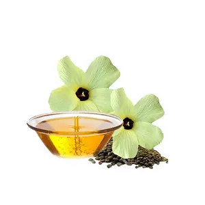 Fournisseur en gros en vrac de 100% d'huile essentielle de graines d'ambrette pure et naturelle-meilleure qualité, meilleur prix, exportateurs disponibles - Product Image 1