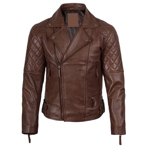 2026 OEM Top Trending Genuine Dark Brown Cowhide Leather <b>Jacket</b> For Men's 100%High Quality Low MOQ Winter Fashion <b>Heated</b> <b>Jackets</b> - Product Image 1