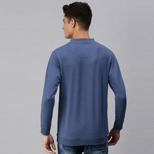 Sudadera Deportiva Clásica para Hombre, Sudadera Ecológica de Forro Polar, Cuello Redondo, Mangas Largas, Ropa Deportiva de Invierno, Sudadera con Logotipo Estampado - Product Image 6