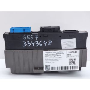 FUSE <b>HOLDER</b> AND BODY COMPUTER <b>CONTROL</b> UNIT BMW 3 Series E91 Touring 2nd Series 61149119446 N47D20C Diesel 1995 (08>) - Product Image 2