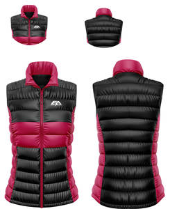 Veste matelassée sans manches 100% polyester léger de haute qualité pour hommes, support matelassé entièrement sublimé, fabricant direct - Product Image 4