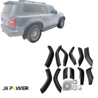 Guardabarros Negro Mate, Juego de 4 Piezas, Sin Luz, Accesorio Exterior para Toyota Land Cruiser LC250 2024+