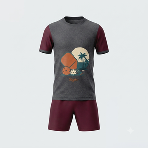 Uniforme de Pickleball Personalizado para Hombre con Logotipo Personalizado, Duradero, 100% Poliéster, el Mejor Diseño, Nombre y Número del Equipo Personalizados - Product Image 3