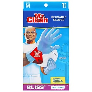 Gants Mr. Clean Bliss Premium sans latex taille M - Chaque paire - Product Image 1