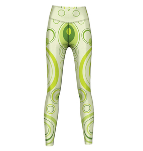 Leggings longs pour femmes, taille mi-haute, sexy, personnalisés, doux, respirants, écologiques, à bretelles, vente en gros - Product Image 4
