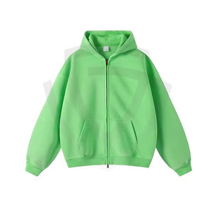 Sudadera con Capucha de Corte Regular, Estilo Urbano, 350 g/m², Hombros Caídos, Personalizable, Color Sólido, 100% Algodón, Transpirable, de Secado Rápido, para Hombre - Product Image 1