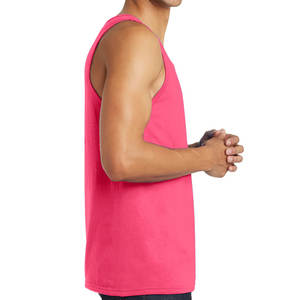Nueva llegada de los hombres del músculo de alta calidad Atlético personalizado camiseta sin mangas chaleco gimnasio al por mayor camiseta sin mangas transpirable - Product Image 6