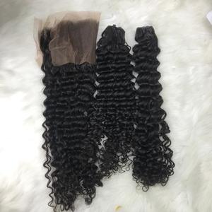 Paquetes de cabello de onda profunda de cabello natural de Vietnam virgen crudo de Vietnam doble dibujado VQ Hair Bella Top Grade 100gr Compre ahora Obtenga descuento - Product Image 1