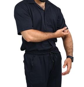 Chándal de media manga clásico para hombre para días de verano - Product Image 4