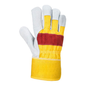 Guantes de Trabajo de Cuero Personalizados de Fábrica, MOQ Bajo, Directo de Fábrica, Alta Resistencia y Durabilidad - Product Image 5