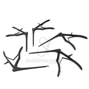 Rongeurs Kerrison professionnels de haute qualité, jeu de 5 pièces, 8 pouces, 123,4,5 mm, instruments chirurgicaux orthopédiques, acier inoxydable allemand, manuel - Product Image 1