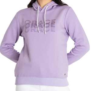 Sudadera con capucha de gran tamaño para mujer de alta calidad con logotipo personalizado de lana suave, Jersey completo con cordón, servicio informal de invierno OEM al por mayor - Product Image 1