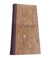 Magnifique porte-menu en liège A4, design découpé au laser, logo gravé, finition polie durable, fournitures pour hôtels et restaurants ISO