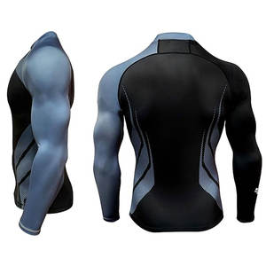 Wholesale Custom Print Breathable Polyester Nylon Unisex Adult Jiu Jitsu MMA BJJ <b>Rash</b> <b>Guard</b> - Product Image 5