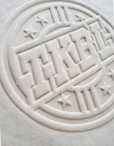 Camisetas personalizadas de manga corta para hombre, informales, lisas, con relieve, de verano - Product Image 2