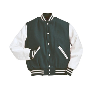 Veste de baseball universitaire de style unique à la mode grande taille vestes pour hommes patch vierge et veste de collage brodé 3D - Product Image 6