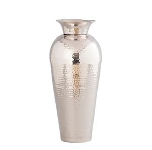 แจกันเหล็กลายดอกไม้ดีไซน์ใหม่ล่าสุดแจกันตกแต่งโต๊ะตกแต่งบ้านตกแต่งโรงแรมทำจากอินเดียจำนวนมาก - Product Image 1