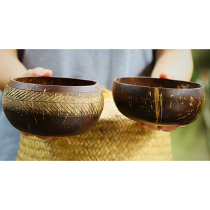 Tazón de cáscara de coco Venta superior Natural Binh Minh Artesanía Hogar y cocina Listo para enviar desde el fabricante de Vietnam - Product Image 5