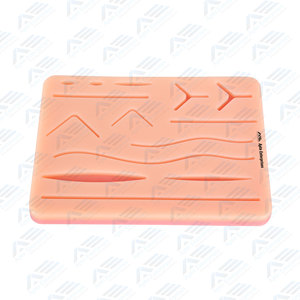 ชุดฝึกทางการแพทย์เครื่องมือผ่าตัดเย็บผิวมนุษย์ทำจากซิลิโคนสแตนเลสเครื่องมือผ่าตัดสำหรับพิถีพิถัน - Product Image 3