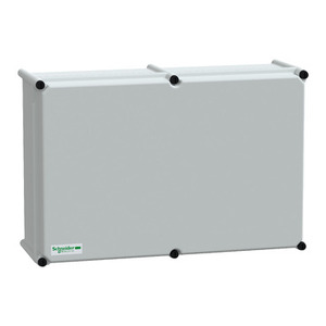 Per SCHNEIDER ELECTRIC NSYPLSC3654G Scatola PLS con Coperchio Posteriore in PC Opaco Poliestere IP66 36x54x18cm Contenitore per Elettronica e Strumentazione - Product Image 1