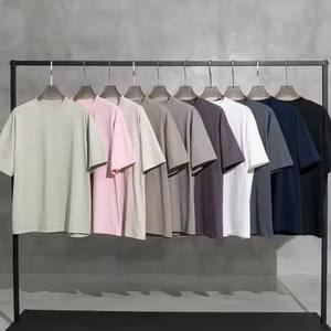 Camisetas Unisex de Cuello Redondo para Hombre, 220 g/m², Poliéster/Algodón, Tallas Grandes, Alta Calidad, Secado Rápido, Transpirables, MOQ Bajo de 10 Piezas - Product Image 1