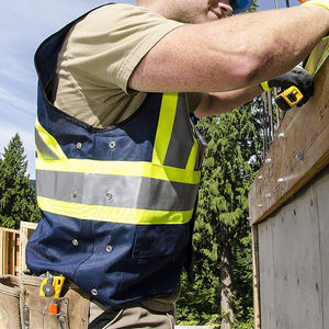 Chaqueta de alta visibilidad Chaleco DE TRABAJO reflectante Ropa de construcción Ropa DE SEGURIDAD Chaleco de trabajo de alta visibilidad - Product Image 5