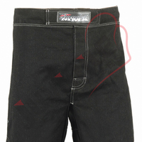 Short d'entraînement de compression imprimé de taille élastique personnalisé Gi MMA Short extensible O.E.M Fabricants Taille élastique pour Muay Thai