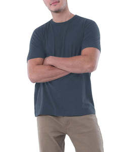 Camiseta Ringer para Hombre, Cuello Redondo, Multicolor, Manga Corta, Talla Grande, Cómoda, Suave y Holgada - Product Image 4