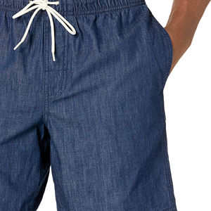 2025 nouvelle arrivée shorts pour hommes avec tissu en coton personnalisé avec conception au genou et taille décontractée idéale avec cordon de serrage - Product Image 3