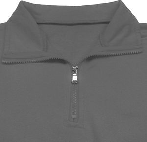 Sweat-shirt demi-zip surdimensionné pour femmes jambe large décontracté pour salon ensemble 2 pièces tenues bouton décoration correspondant sweats à capuche vierges - Product Image 5