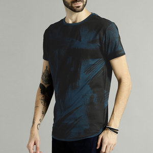 Camiseta de hombre de estilo único 2025, ropa de calle más vendida, camiseta de embalaje personalizada de pieza fresca, camiseta de hombre de precio al por mayor - Product Image 2