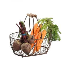 Oval <b>Basket</b>, Rustic Brown - Product Image 2