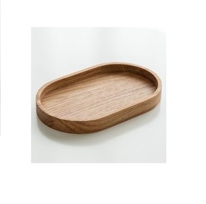 Plateau de service de miroir décoratif rond de décor à la maison d'hôtel moderne élégant jetable écologique disponible en vrac quantité de marque - Product Image 2