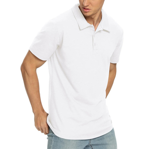 Polo bordado personalizado para hombre, camiseta de corte clásico, transpirable, estampado informal, absorbe la humedad, polos de manga corta para hombre - Product Image 5