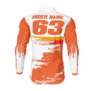 Maillots de Motocross Offroad Personnalisables Maillot de Course MX à Manches Longues pour Hommes et Femmes Cross Country Race Fit Sportswear - Product Image 6