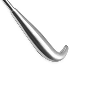 Gancho Óseo Manual de Acero Inoxidable, Instrumento Quirúrgico Ortopédico, Manipulación Ósea, Alta Calidad, Reutilizable, Uso Hospitalario, Tracción - Product Image 6