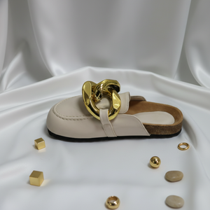 Zapatos Cómodos de Deslizar Mueller <span class=keywords><strong>Bailey</strong></span> con Hebilla Metálica de Color Sólido y Diseño de Punta Cerrada para Verano - Product Image 1