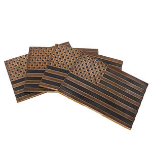 Sous-verres en cuir au design de luxe hautement adaptés à la table à manger Personnalisation de la conception d'hôtels et de restaurants à vendre - Product Image 1