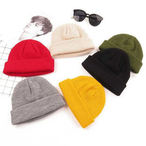 Bonnet d'hiver avec logo personnalisé de haute qualité, vente en gros de modèles colorés pour adultes, quantité minimale de commande bas pour la plage, bonnets Jacquard 2026 - Product Image 5