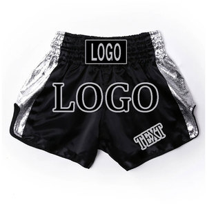 Venta al por mayor menos precio Muay Thai Shorts Wrestling Fight Shorts para los hombres de diseño personalizado impreso MMA Thai Shorts - Product Image 3