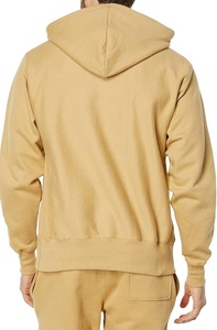 Venta al por mayor unisex pulóver con capucha logotipo impreso personalizado fábrica algodón gota hombro peso pesado hombres 100% algodón Sudadera con capucha - Product Image 4