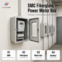 Boîtier de compteur électrique en polyester renforcé de fibre de verre SMC