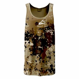 Conçu sur mesure pour hommes Gym Workout Débardeur Singlet Plus Size Fitness Spandex Workout Shirt Muscle Fit Stringer Singlet Tricoté - Product Image 1