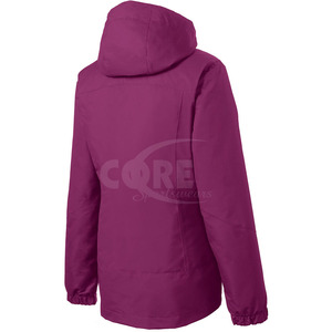 แจ็กเก็ตกันน้ำบุขนแกะมีซิปสำหรับผู้หญิงแจ็คเก็ตบุผ้านิ่มระบายอากาศได้ดี - Product Image 2