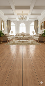 กระเบื้องพอร์ซเลนลายไม้ ดอริโต้ ดาร์ก 600x1200 ดีไซน์ลายไม้ สำหรับตกแต่งภายในระดับพรีเมียม ขนาด 600x1200 มม. - Product Image 3