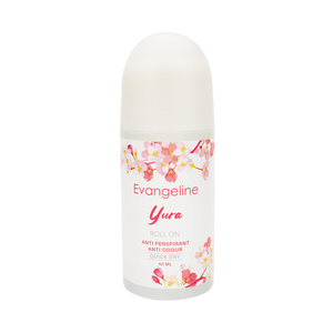 Evangeline Yura 50ml Déodorant anti-transpirant à base de plantes unisexe en roll-on Séchage rapide Longue durée Propriétés antioxydantes OEM/ODM personnalisé - Product Image 1
