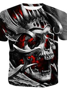 Camiseta de Verano para Hombre con Estampado 3D de León Animal, Impresión Digital, Transpirable, de Manga Corta, Microelástica, Deportiva e Informal - Product Image 3